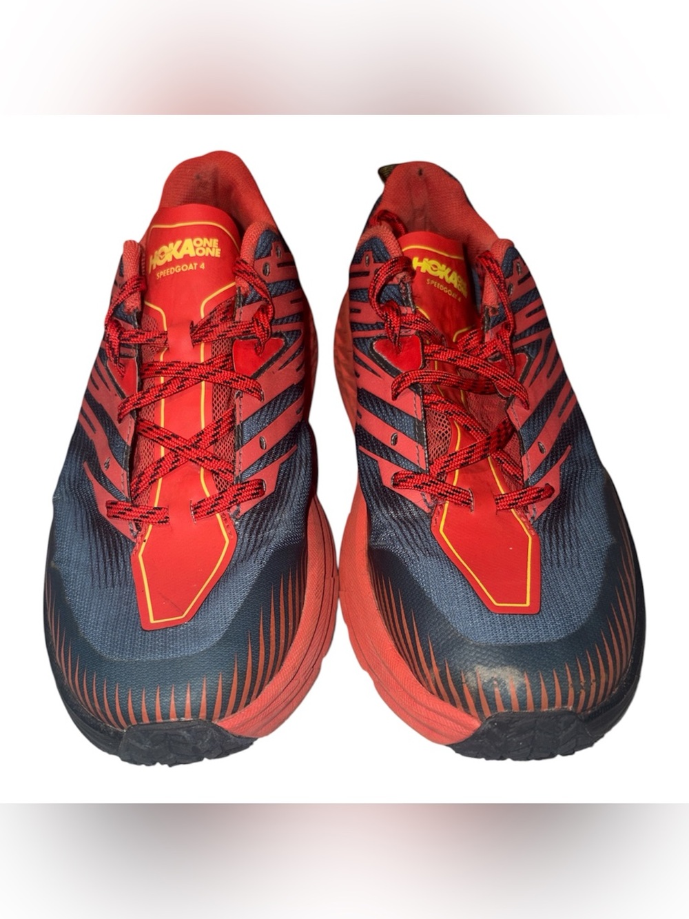 Hoka One One Red and Black Men’s Running Shoes